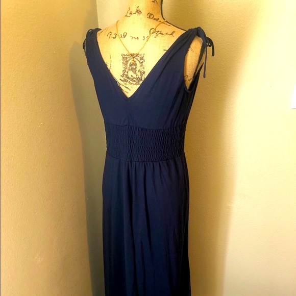 Blue Maxi Dress 👗 Size Small - Picture 2 of 2
